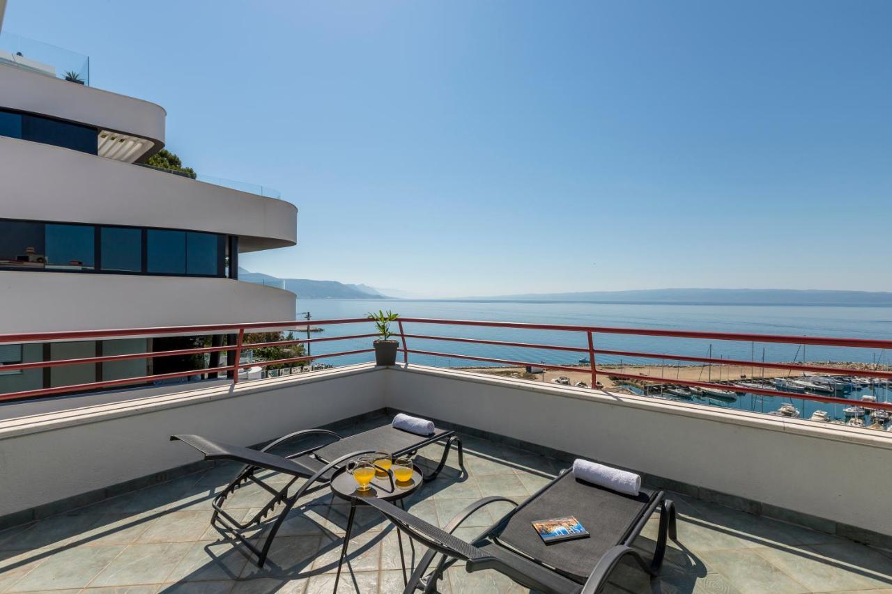 Seaside Penthouse With Hot Tub Sky Living Apartment Split Ngoại thất bức ảnh