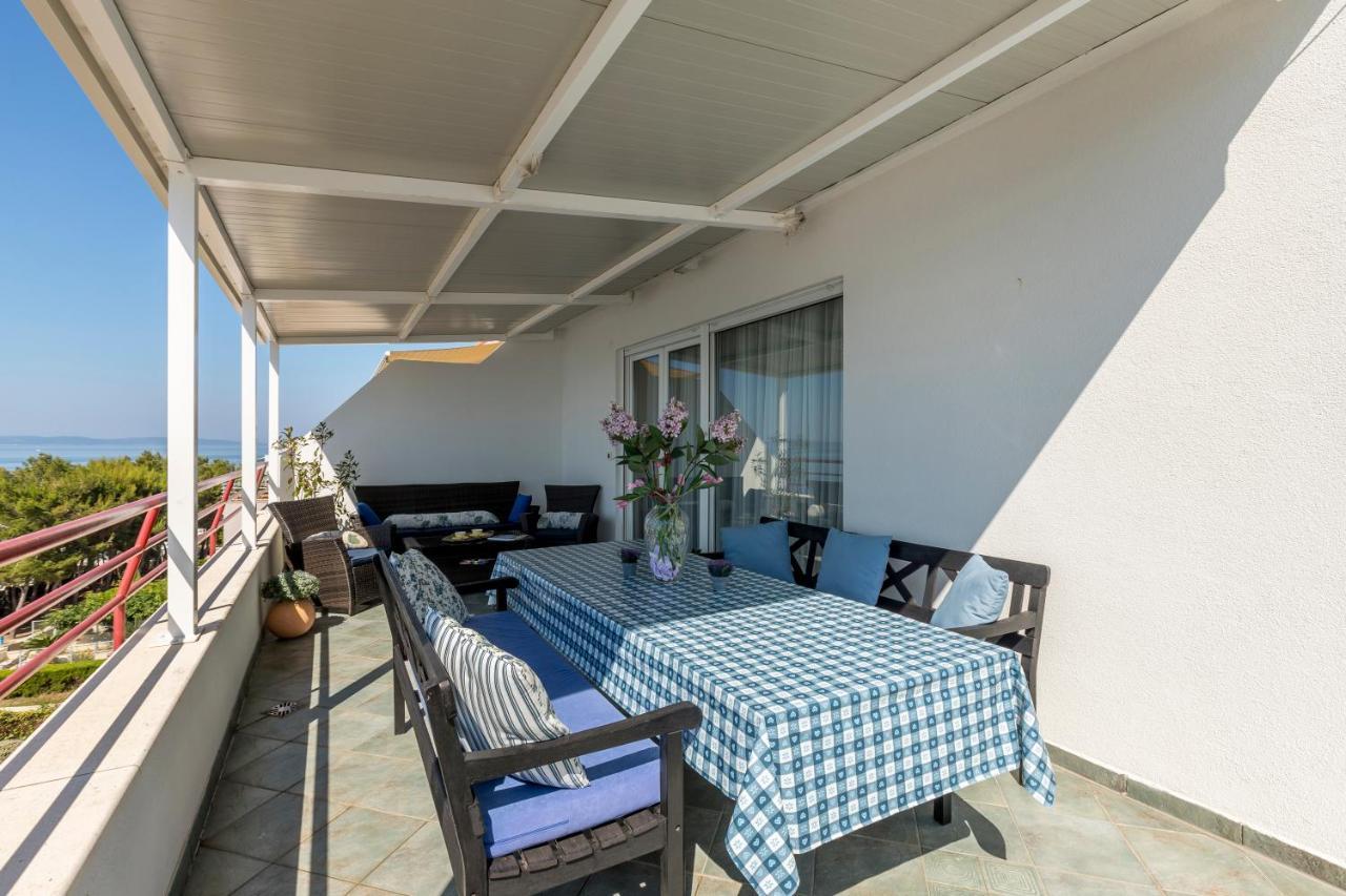 Seaside Penthouse With Hot Tub Sky Living Apartment Split Ngoại thất bức ảnh